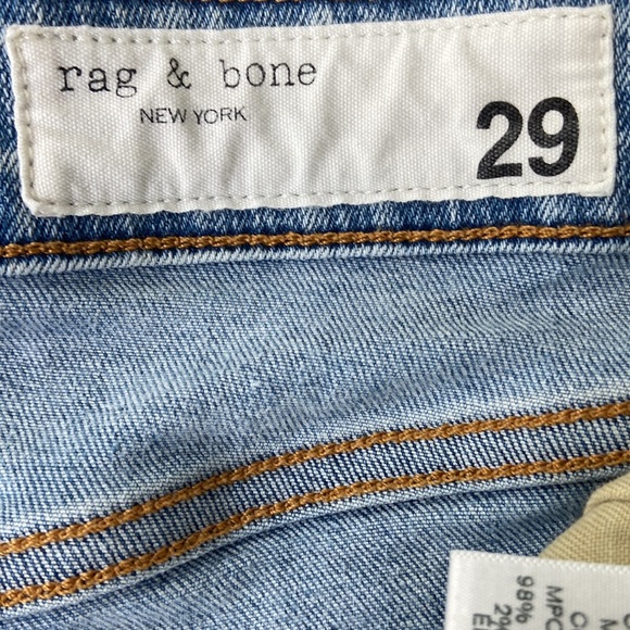 Rag & Bone Nina High Rise Skinny Denim Jean - Picture 5 of 6